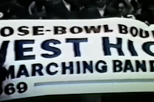 Columbus West Band Rose Bowl 1969